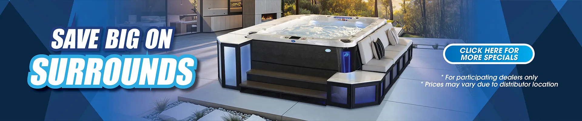Calspas hot tub being used in a family setting - Wichita Falls