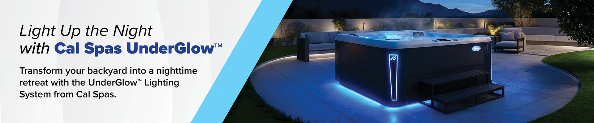 Calspas hot tub being used in a family setting - Wichita Falls