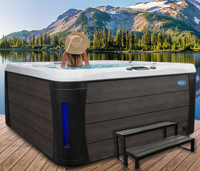 Calspas hot tub being used in a family setting - hot tubs spas for sale Wichita Falls